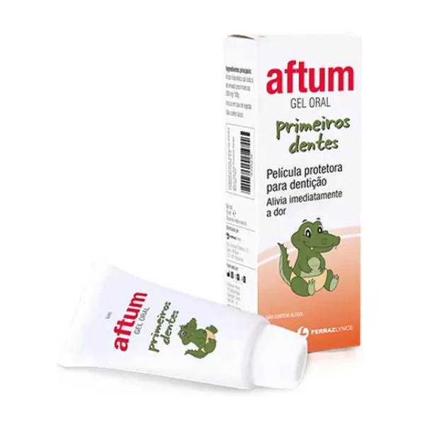 Aftum Gel Oral Primeiros Dentes 15ml